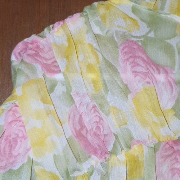 Senlis floral top NWOT - Picture 3 of 7